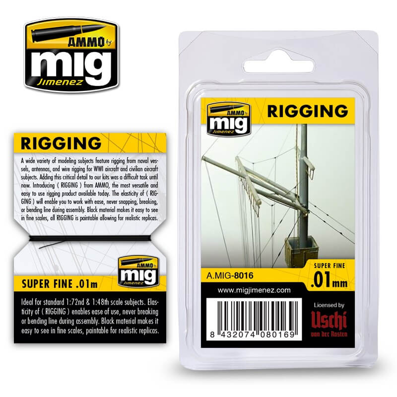 0.01mm Super Fine Rigging (2m long)