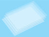 0.2mm thick B6 Heat-Shrinking Clear Plastic Plate (182 x 128mm) (4 pieces)