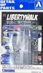 1/24 Aoshima Liberty Walk Works Expansion Common Detail Up Parts for Nissan R35 GT-R