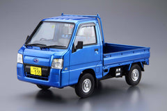 1/24 Aoshima Model Car #04 Subaru Sambar Truck WR Blue Limited 2011