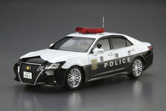 1/24 Aoshima Model Car #110 Toyota Crown Patrol Car 2016