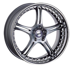 1/24 Aoshima Tuned Parts #51 SSR Werfen GT-03 20inch (Wheels, Tires & Poly Caps, 4 pieces each)