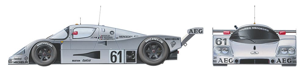 1/24 Tamiya Sports Car #359 Sauber-Mercedes C9 1989