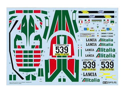 1/24 Tamiya Sports Car Lancia Stratos Turbo