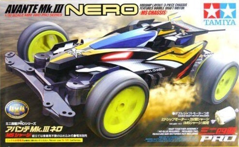 1/32 Mini 4WD PRO #27 Avante Mk.III Nero (MS Chassis)