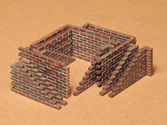 1/35 Tamiya MM #028 Brick Wall Set