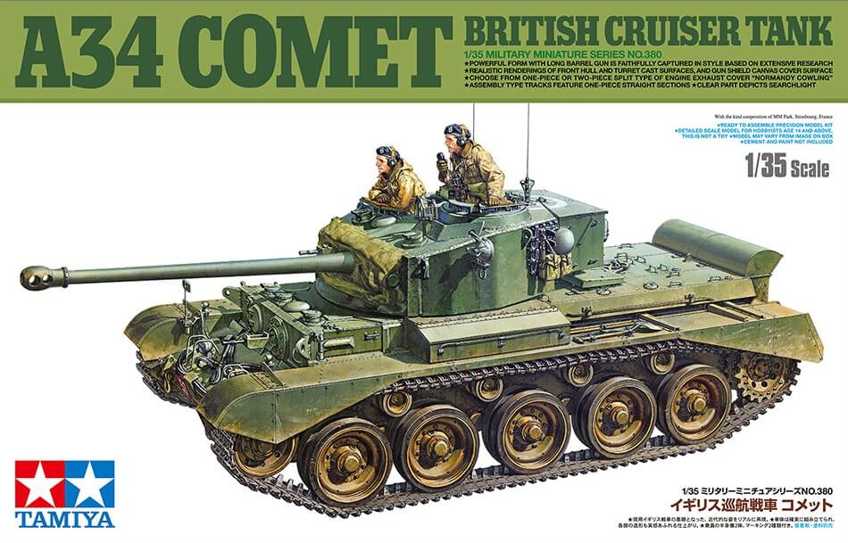 1/35 Tamiya MM #380 British Cruiser Tank A34 Comet