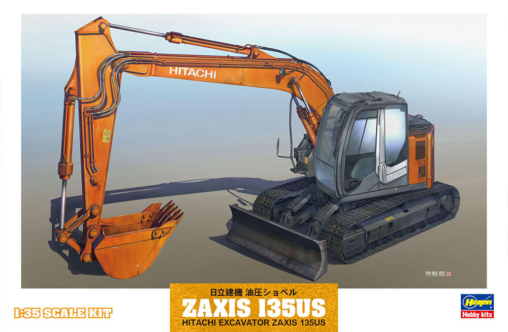 1/35 WM01 Hitachi Excavator ZAXIS 135US