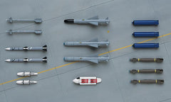 1/48 Aircraft Accessory X48-10 JASDF Weapons Set A