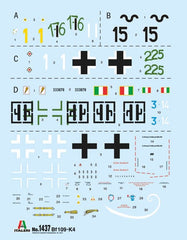 1/48 Italeri #2805 German Fighter Messerschmitt Bf109 K-4