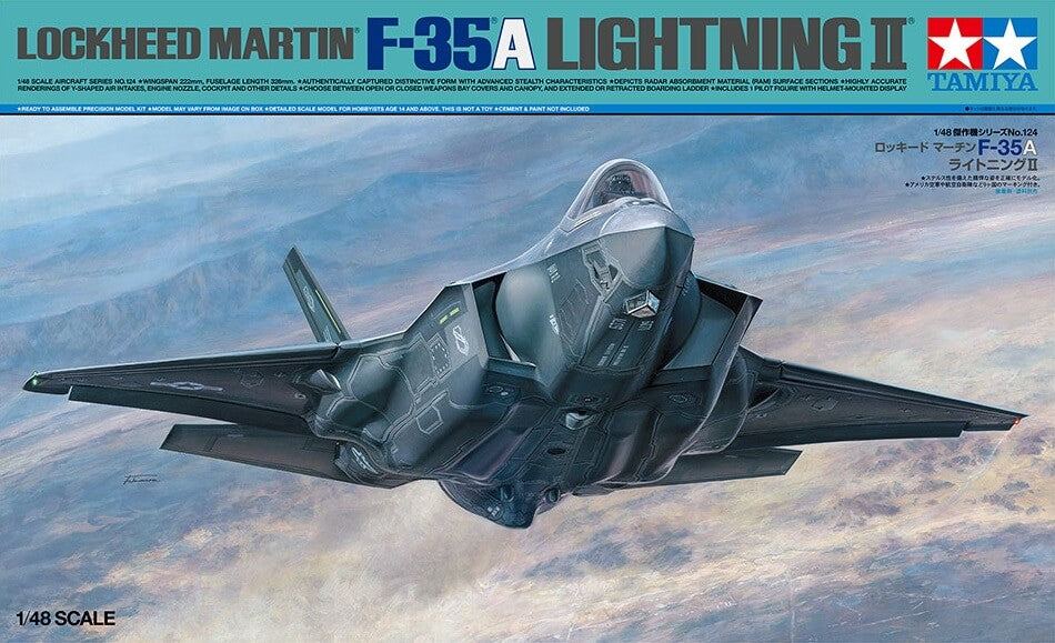 1/48 Tamiya #124 U.S. Stealth Fighter Lockheed Martin F-35A Lightning II