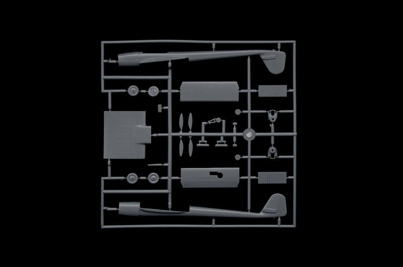 1/72 Italeri #1404 German Recon Focke-Wulf Fw189 A-1/A-2 Uhu