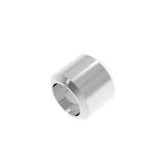 3.0mm Metal Twin Pipe (ver.3) Silver (3.0/2.1mm outer/inner diameter x 2.5mm height) (10 pieces)