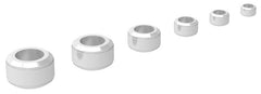 3.0mm MZ Metal Pipe Silver (3.0/2.0mm outer/inner diameter x 1.8mm width) (for 1.9mm Spring) (20 pieces)