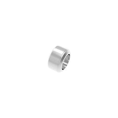 3.0mm MZ Metal Pipe Silver (3.0/2.0mm outer/inner diameter x 1.8mm width) (for 1.9mm Spring) (20 pieces)