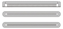 ALK58 High Quality Round Rivet Pro 0.8 (0.8mm diameter, 40 pieces)