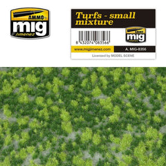 Ammo Grass Mat (225 x 125mm) Turfs - Small Mixture