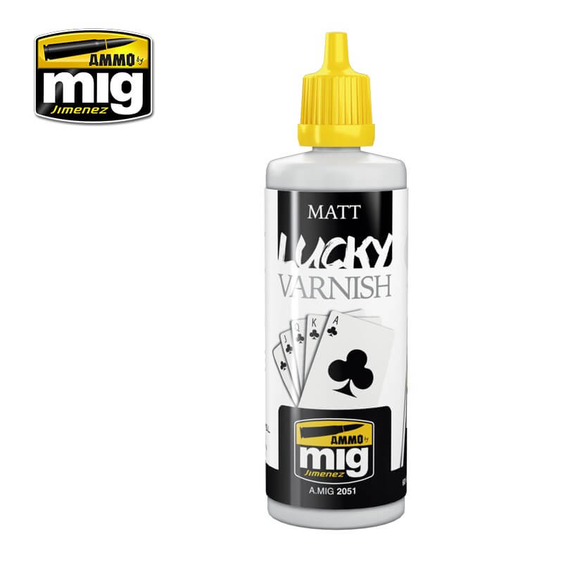 Ammo Lucky Varnish (60ml) Matt Varnish