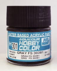 H022 Aqueous Hobby Colors (10ml) Gray (Gloss)