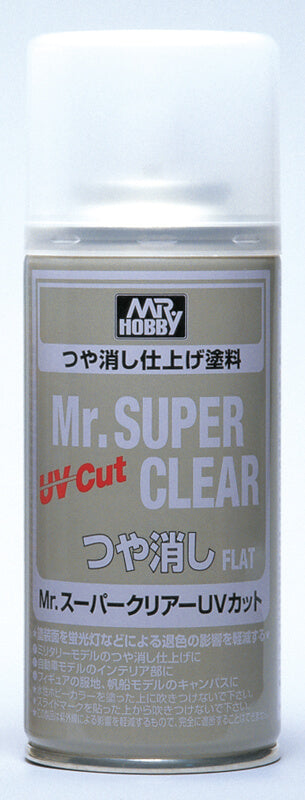 B523 Mr. Super Clear UV Cut Flat Spray (170ml)