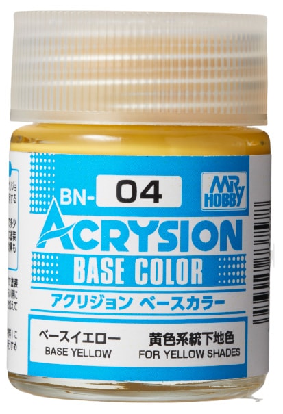 BN04 Acrysion Base Color (18ml) Base Yellow