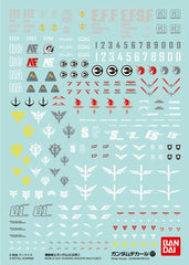 Gundam Decal #107 for Gundam UC MS #1