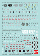 Gundam Decal #114 for Gundam Thunderbolt MS #1