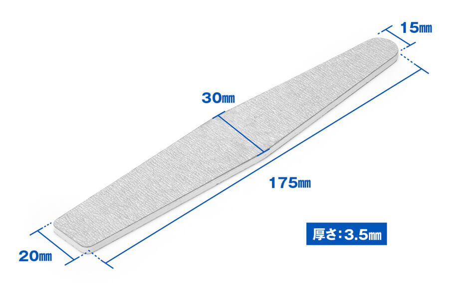 HT622 Sanding Stick Hard #600 (3 pieces)