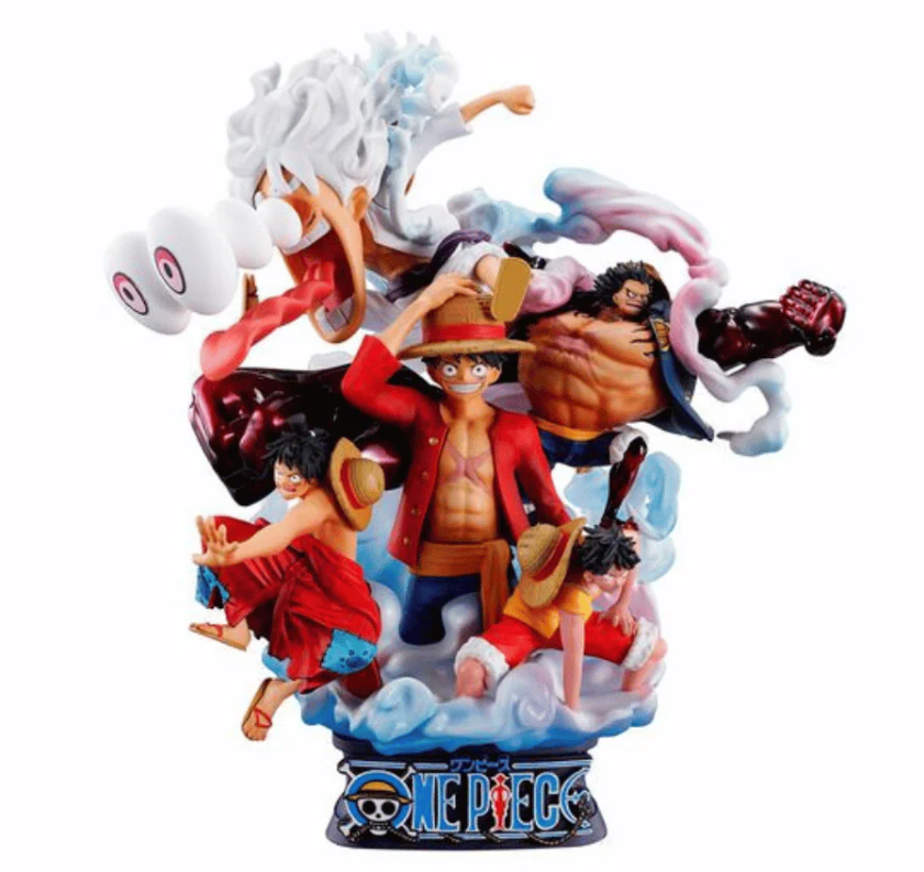 Megahouse DX LogBox Rebirth 02 One Piece Monkey D. Luffy Special Complete Figure