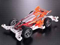 Mini 4WD GUP DCR-02 Body Parts Set (Fluorescent Orange)