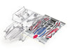 Mini 4WD GUP DCR-02 Body Parts Set (Light Smoke)