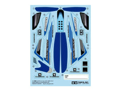 Mini 4WD GUP Dual Ridge Junior Clear Body Set (Polycarbonate)