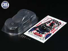 Mini 4WD GUP Raikiri Clear Body Set (Polycarbonate) (35th Anniversary Limited)