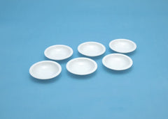 OM183 White Paint Palette 2 Shallow Round (6 pieces)