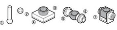 OP412 Additional Plastic Support Parts for BJ-04 4.0mm Ball Joint