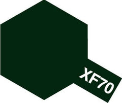 Tamiya Acrylic (10ml) Flat XF-70 Dark Green 2 (IJN)