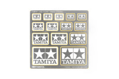 Tamiya Logo Plate (Photo-Etched) (90 x 90 x 0.3mm)