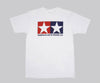 Tamiya Logo T-Shirt White M (Cotton 100%)