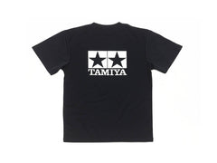 Tamiya TRF Quick-Dry T-Shirt Black S (Polyester)