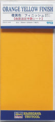 TF13 Orange Yellow Finish Sticker (Semi-Gloss) (90 x 200mm) (1 Sheet)